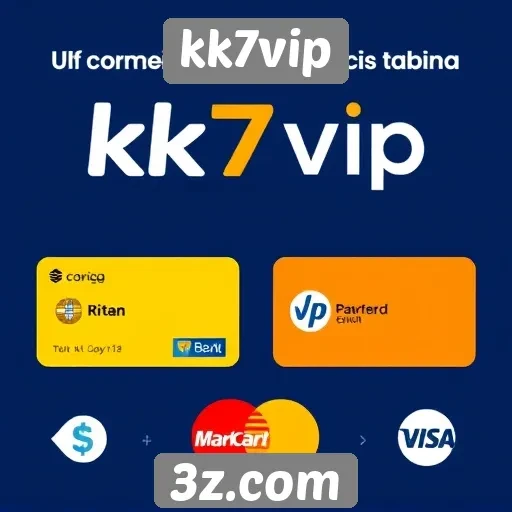 kk7vip: um olhar sobre métodos de pagamento